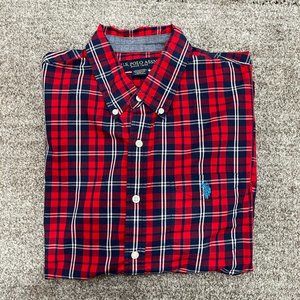 Ralph Lauren Men’s Casual Checked Polo Dress Shirt